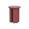 WOOOD Bijzettafel Orivo Rood / Roze - Ø 40 cm