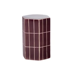 WOOOD Bijzettafel Plu Paars - 30x26 cm