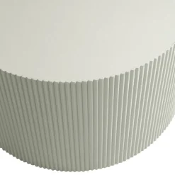WOOOD Bijzettafel Sanne Beige - Ø 60 cm