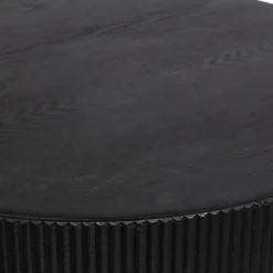 WOOOD Bijzettafel Sanne Zwart - Ø 60 cm