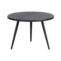 WOOOD Bijzettafel Suze Zwart - set 2 stuks