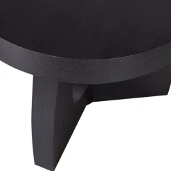 WOOOD Bijzettafel Tala Zwart - Ø 45 cm