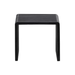 WOOOD Bijzettafel Willa Zwart - set 2 stuks