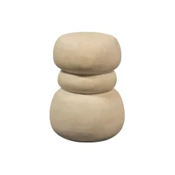 WOOOD Bijzettafel Yvo Naturel - 37x35 cm