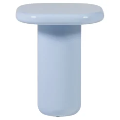 WOOOD Bijzettafel Zava Lichtblauw - Ø 50 cm
