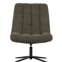 WOOOD Draaifauteuil Job Groen