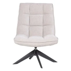 WOOOD Draaifauteuil Jouke Naturel