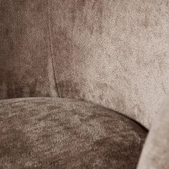 WOOOD Draaifauteuil Popular Taupe