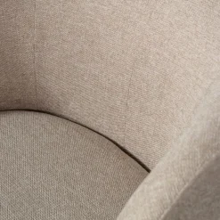 WOOOD Draaifauteuil Serra Zand