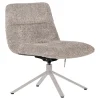 WOOOD Draaifauteuil Soren Grijs
