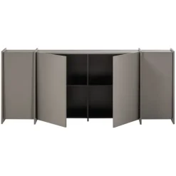 WOOOD Dressoir Brock Warmgrijs - 200x85x44 cm