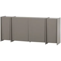 WOOOD Dressoir Brock Warmgrijs - 200x85x44 cm