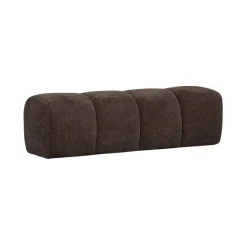WOOOD Eetkamerbank Mojo Bruin - 164x45 cm