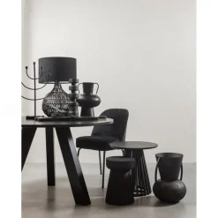 WOOOD Eetkamerstoel Vogue Zwart