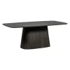 WOOOD Eettafel Leah Donkerbruin - 200x105 cm