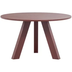 WOOOD Eettafel Rhonda Bordeaux - Ø 129 cm