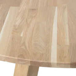 WOOOD Eettafel Rhonda Naturel - Ø 129 cm