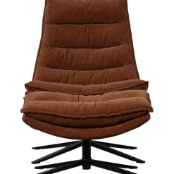 WOOOD Fauteuil Kube Bruin