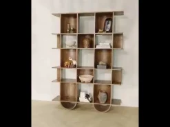 WOOOD Fauteuil Kube Bruin
