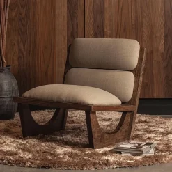 WOOOD Fauteuil Opulent Naturel