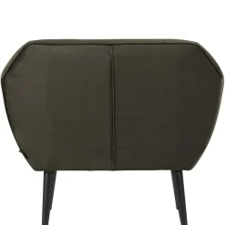 WOOOD Fauteuil Rocco Donkergroen