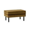 WOOOD Hocker Rodeo Honinggeel - 84x54 cm