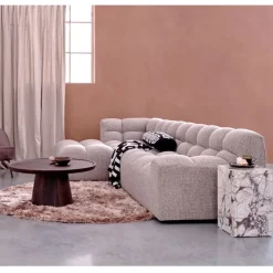 WOOOD Hoekbank Allure Links Bruin