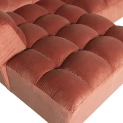WOOOD Hoekbank Allure Links Blush