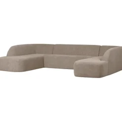 WOOOD Hoekbank Sloping Beige