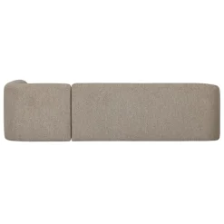 WOOOD Hoekbank Sloping Rechts Beige