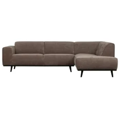 WOOOD Hoekbank Statement Rechts Taupe