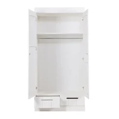 WOOOD Kledingkast Connect Wit - 94x195x53 cm