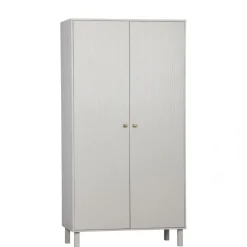 WOOOD Kledingkast  Madu Grijs - 100x195x53 cm