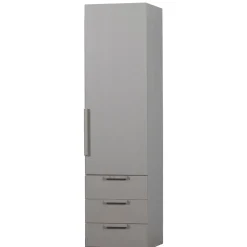 WOOOD Kledingkast Rens Grijs - 55x210x58 cm