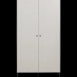 WOOOD Kledingkast Xina Grijs - 110x202x58 cm