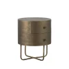 WOOOD Nachtkastje Glossy Goud - 39x48x39 cm