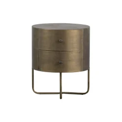 WOOOD Nachtkastje Glossy Goud - 39x48x39 cm