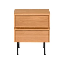 WOOOD Nachtkastje Tours Naturel - 45x51x42 cm
