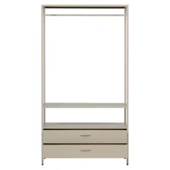 WOOOD Open Kledingkast Ferris Zand - 100x185x54 cm