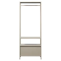 WOOOD Open Kledingkast Ferris Zand - 70x185x54 cm