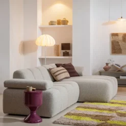 WOOOD Plafondlamp / Wandlamp Dalia Wit - E27 - 150 cm hoog