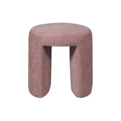 WOOOD Poef Charlie Roze - Ø 45 cm