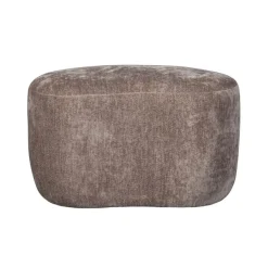 WOOOD Poef Popular Taupe - 73x51 cm