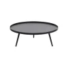 WOOOD Salontafel Mesa Zwart - Ø 100 cm