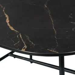 WOOOD Salontafel Vajen Zwart - 70x70 cm