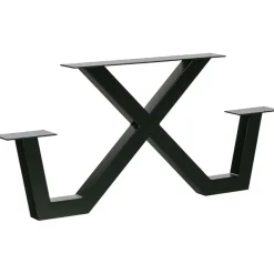WOOOD Tafelpoot Picknicktafel Tablo Zwart