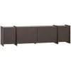 WOOOD TV-meubel Brock Middenbruin - 200x53x44 cm