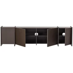 WOOOD TV-meubel Brock Middenbruin - 200x53x44 cm