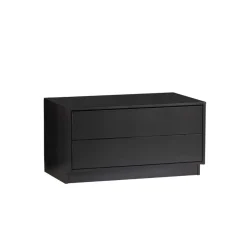 WOOOD TV-meubel Finca Zwart - 75x40x40 cm