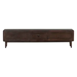 WOOOD TV-meubel Liya Donkerbruin - 200x50x35 cm